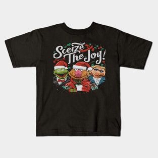 Muppet Christmas Carol: Seize the joy! Kids T-Shirt